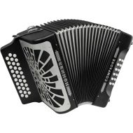 Hohner Compadre Diatonic Accordion - Keys of E/A/D - Black