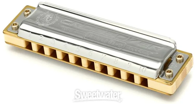  Hohner Marine Band Crossover Harmonica - Key of E Flat