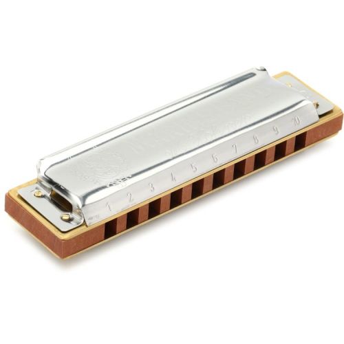  Hohner Marine Band 1896 Harmonica - Key of C and Harmonica Holder