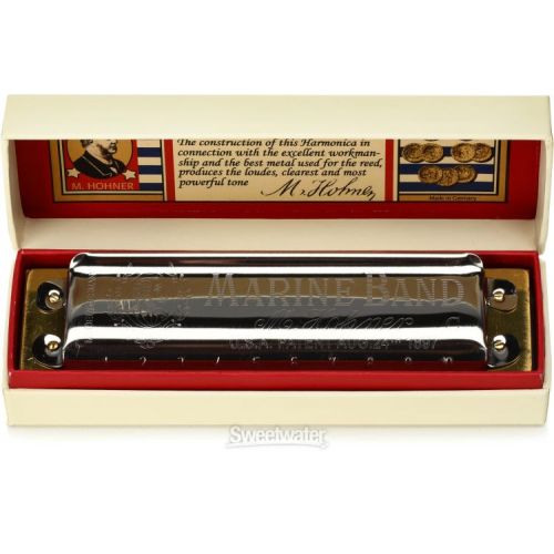  Hohner 125th Anniversary Marine Band Harmonica - Key of C