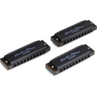 Hohner Hoodoo Blues Harmonicas - 3-pack