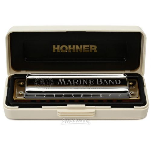  Hohner Marine Band 1896 Harmonica - Key of E Flat