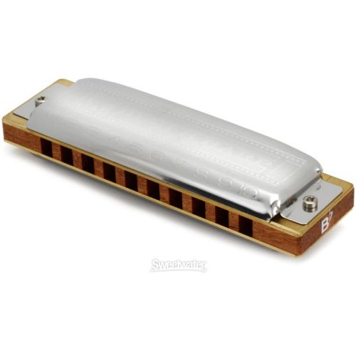  Hohner Blues Harp Harmonica - Key of B Flat