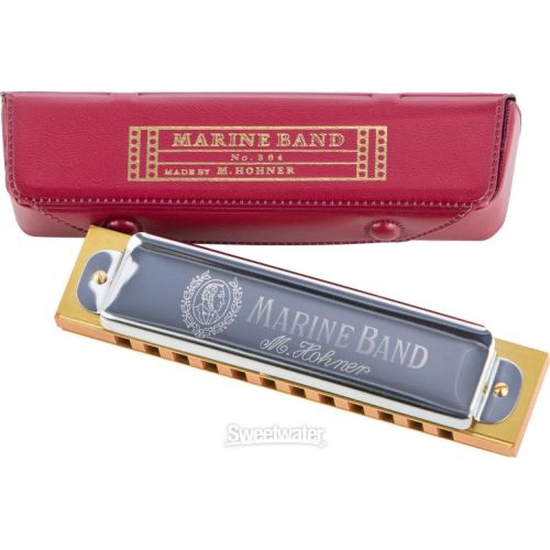  Hohner Marine Band 364 Harmonica - Key of C