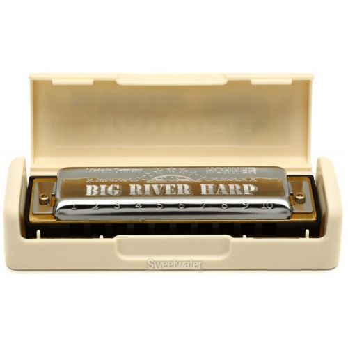  Hohner Big River Harp Harmonica - Key of C Sharp