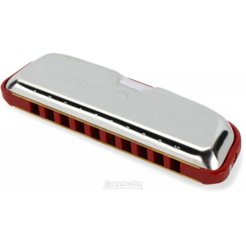  Hohner Golden Melody Harmonica - Key of B, V2