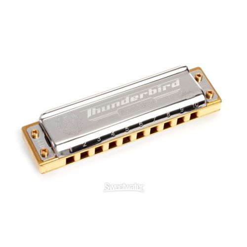  Hohner Marine Band Thunderbird Harmonica - Key of Low B Flat