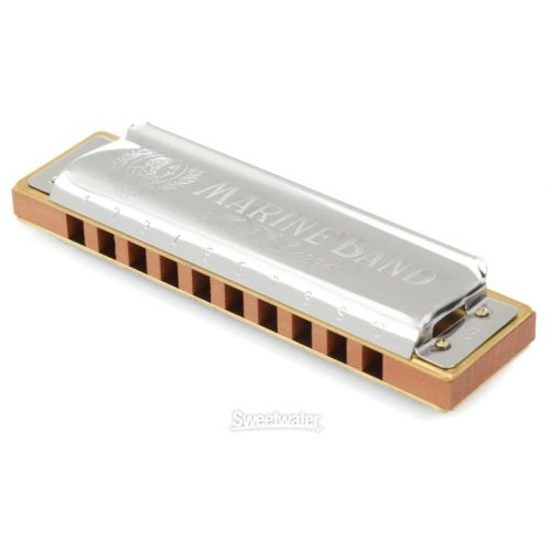  Hohner Marine Band 1896 5-piece Harmonica Set with Case