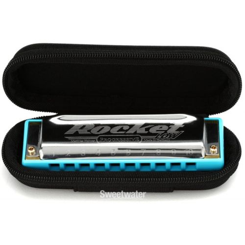  Hohner Rocket Low Harmonica - Key of Low C