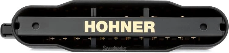  Hohner CX12 Black Chromatic Harmonica - Key of C