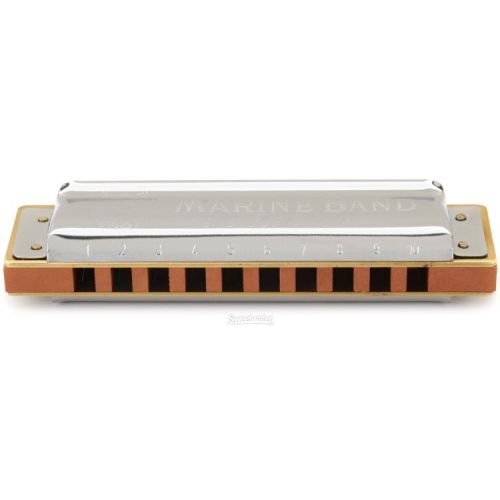  Hohner Marine Band 1896 Harmonica - Key of C Sharp