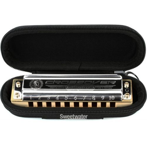  Hohner Marine Band Crossover Harmonica - Key of G