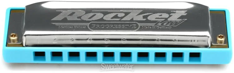  Hohner Rocket Low Harmonica - Key of Low F