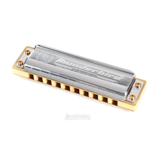  Hohner Marine Band Thunderbird Harmonica - Key of Low G