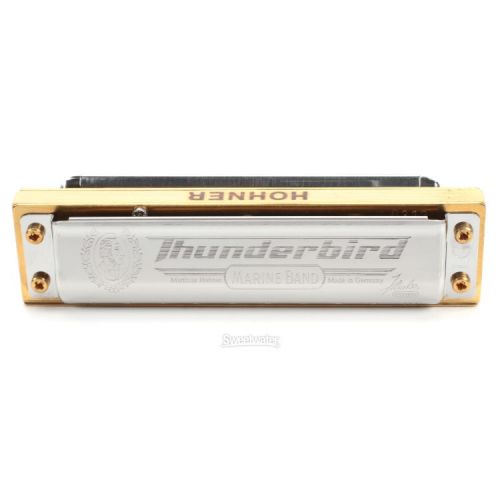  Hohner Marine Band Thunderbird Harmonica - Key of Low G