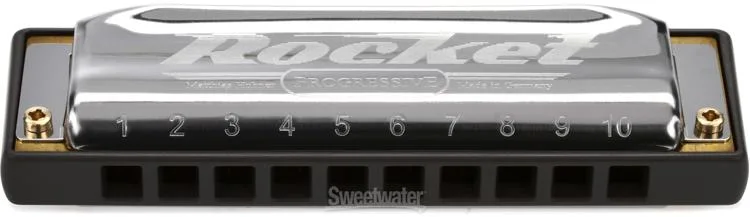  Hohner Rocket Pro Pack 3-piece Harmonica Set - Keys of C, G, A