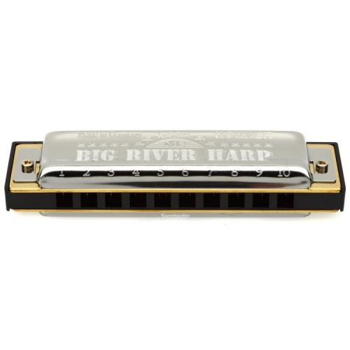  Hohner Big River Harp Harmonica - Key of F