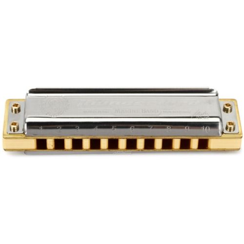  Hohner Marine Band Thunderbird Harmonica - Key of Low F