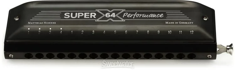  Hohner Super 64x Performance Chromatic Harmonica