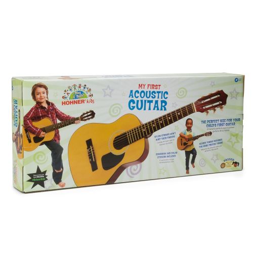  Hohner Accordions Hohner HAG250P 1/2 Sized Classical Guitar - For Toddlers