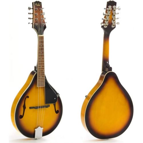  [아마존베스트]Hola! Music A Style Mandolin Instrument with Adjustable Truss-Rod Model HM-3TS, Glossy Sunburst Finish