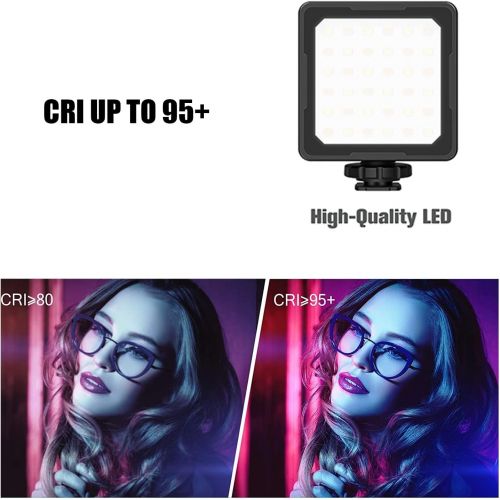  [아마존베스트]HolaFoto Video Conference Lighting Kit for Laptop, Bi-Color (2800K-8500K) Zoom Lightning for Computer, Suitable for Self Broadcasting,Product Photography Lighting, Led Video Light Kit EACHS