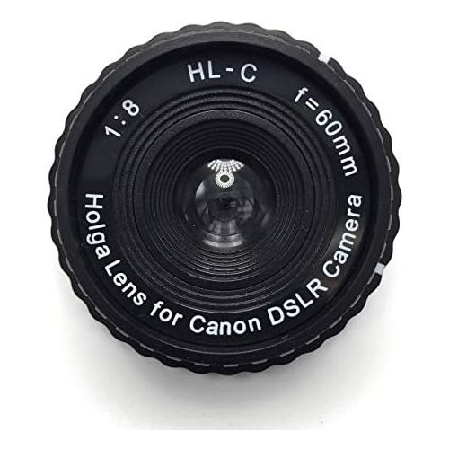  [아마존베스트]Holga 60mm f/8 Lens for Canon DSLR (Black)