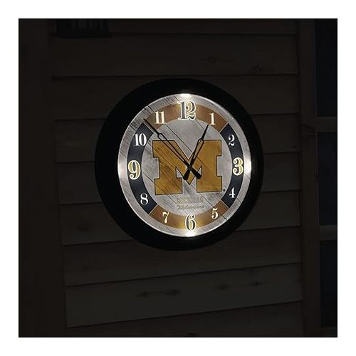  Holland Bar Stool Co. Ohio State University Indoor/Outdoor LED Wall Clock