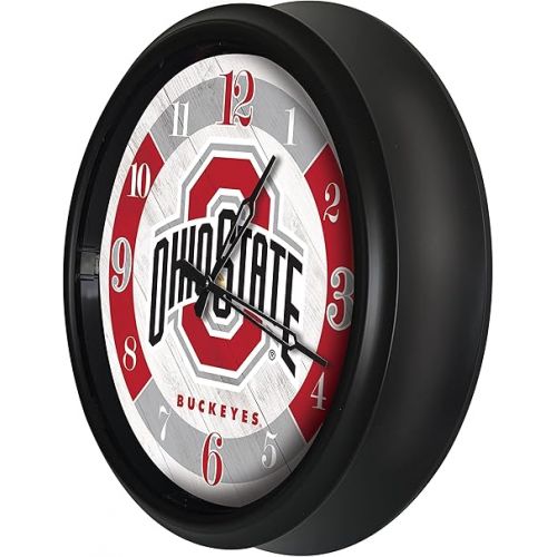  Holland Bar Stool Co. Ohio State University Indoor/Outdoor LED Wall Clock