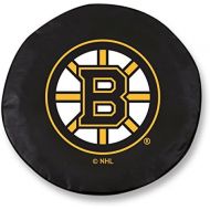 Holland Bar Stool Co. Boston Bruins HBS Black Vinyl Fitted Spare Car Tire Cover