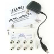Holland Electronics Multimedia CATV 8 Way Drop Amplifier w Active Return