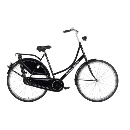  Hollandia Royal Dutch Bicycle, Single Speed, 700c X 19 inch, Black