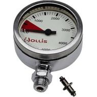 New Hollis Heavy Duty Brass SPG Submersible Pressure Gauge with 42 Inch Hose (PSI)