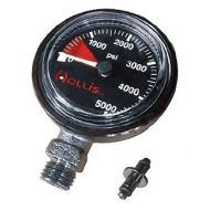 Hollis New Heavy Duty Brass SPG Submersible Pressure Gauge w/o Boot/Hose (PSI)