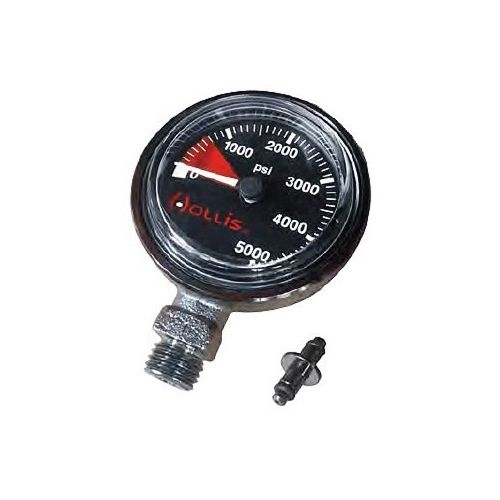  Hollis New Heavy Duty Brass SPG Submersible Pressure Gauge with 42 Inch Hose (PSI)