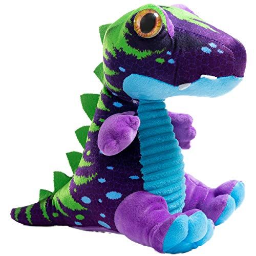  HollyHOME Plush T-Rex DinosaurStuffed Animal Tyrannosaurus Rex Plush Doll Toy Gift for Kids, 10 Inch