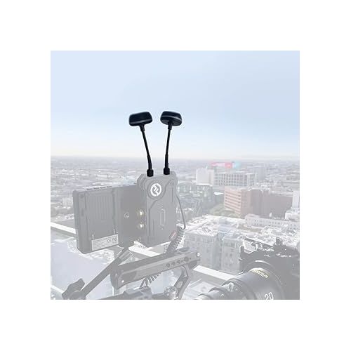  Hollyland Mushroom Antenna [Official] Omni-Directional 5GHz for Mars 300/ Mars 300 Pro/Mars 400/ Mars 400S/ Mars 400S Pro/Cosmo C1 Wireless Video Transmission System - Black (1Pcs/Bag)