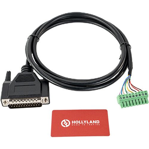  Hollyland DB25 Male to GPIO 9-Pin Female Tally Cable (4.9')