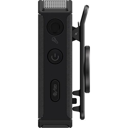  Hollyland LARK MAX Clip-On Wireless Microphone Transmitter (2.4 GHz, Black)