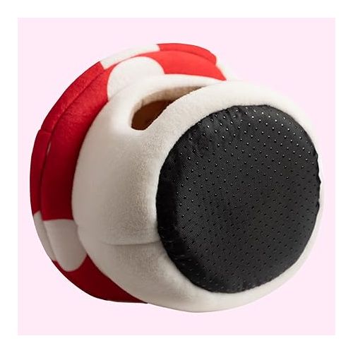  Hollypet Small Pet Animals Bed Dutch Pig Hamster Nest Hedgehog Rat Chinchilla Guinea Habitat Mini House, Red Mushroom, S