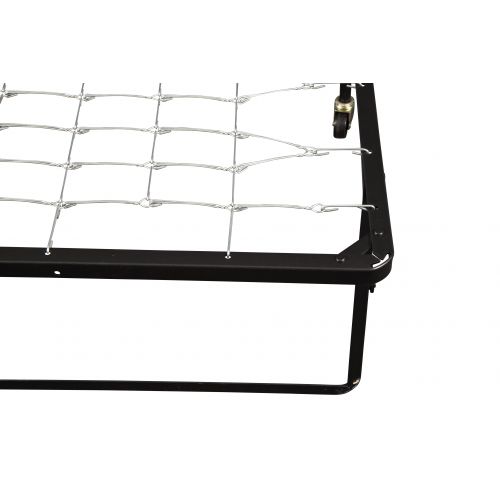  Hollywood Bed Frame Hollywood Rollaway Bed Fiber Mattress, Foldable with Wheels,Twin