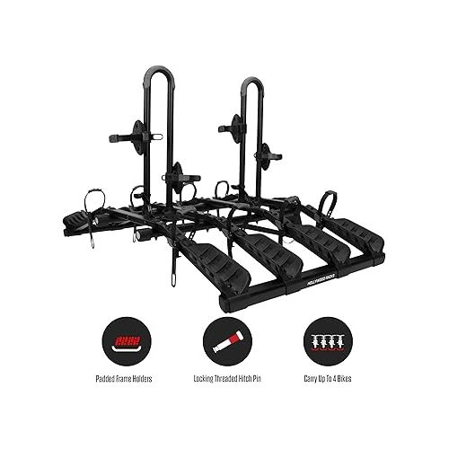  Hollywood Racks, Destination, Hitch Mount Rack, 2'', Bikes: 4