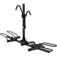 [아마존베스트]Hollywood Racks - 2-Bike Hitch Mounted Rack, HR200Z Trail Rider Platform Style Bike Rack - Fits 1.25 and 2-Inch Receivers