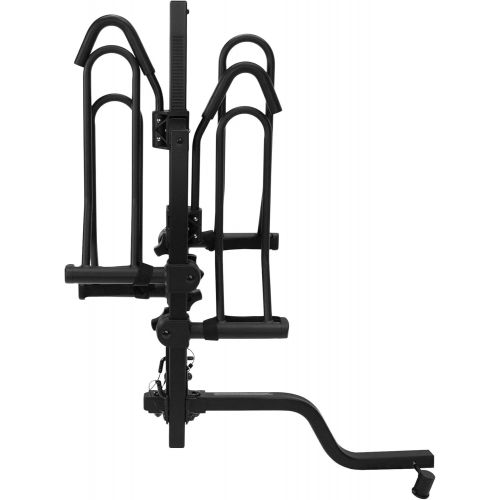  Hollywood Racks - 2-Bike Hitch Mounted Rack, HR200Z Trail Rider Platform Style Bike Rack - Fits 1.25 and 2-Inch Receivers