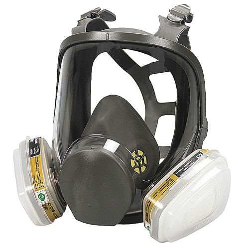  Holulo Full Face Respirator for Organic Vapor Industrial Grade Quality Respiratory Protection,Paint Spray Safety Mask (mask 33)