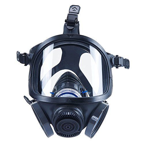  Holulo ST-M70-3 Organic Full Face Respirator Safety Mask (ST-M70-3 Mask+1 Pair 3# filter Cartridges)