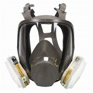 Holulo Full Face Respirator for Organic Vapor Industrial Grade Quality Respiratory Protection,Paint Spray Safety Mask (mask 11)