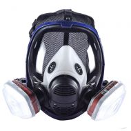 Holulo Organic Vapor Full Face Respirator With Visor Protection For Paint, chemicals, polish welding protection
