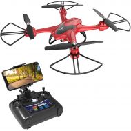 Holy Stone HS200D FPV RC Drone with 720P Camera and Video WiFi Quadcopter for kids and Beginners RTF RC Helicopter with Altitude Hold Headless Mode 3D Flips One Key Take-Off/Landin