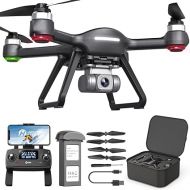 Holy Stone HS700E FAA Certification Completed Drones with Camera for Adults 4K EIS, GPS RC Quadcopter FPV Drone with 5G WiFi Transmission, Brushless Motors, Auto Return, Follow Me, Carrying Case